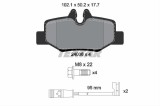 Set placute frana TEXTAR 2400801