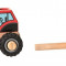 Tractor din lemn cu piese de insurubat Egmont Toys