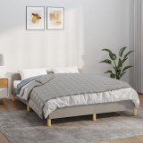 VidaXL Pătură cu greutăți, gri, 150x200 cm, 11 kg, material textil