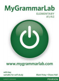 MyGrammarLab Elementary Student&#039;s Book with Key and MyLab (A1/A2) - Paperback brosat - Diane Hall, Mark Foley - Pearson