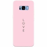 Husa silicon pentru Samsung S8, Love