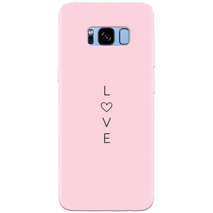 Husa silicon pentru Samsung S8 Plus, Love