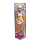 BARBIE PAPUSA BARBIE CU PARUL BLOND SI GALBEN SuperHeroes ToysZone