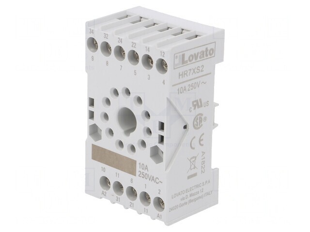 Stativ pentru șină DIN HR70 10A 250VAC