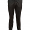 Pantalon barbati clasic, de nuanta gri inchis, cu aspect lucios