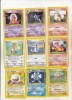 Bnk crc Cartonase de colectie - Pokemon Italia - 62 diferite