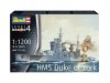 Navomodel Battleship HMS Duke of York Revell, 45 piese, 175mm, Punte Detaliata, Autocolante, +12 ani