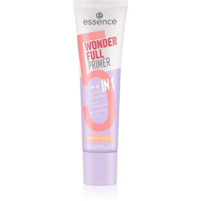essence WONDER FULL fond de ten nuanțator lichid, sub machiaj 5 in 1 culoare 10 Light Medium 30 ml foto