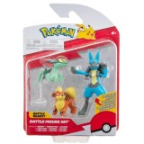 Set figurine articulate, Pokemon, Battle Ready, Growlithe, Dreepy si Lucario