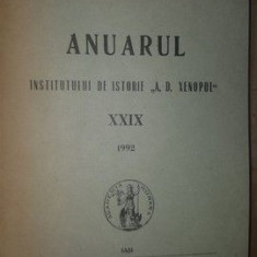 Anuarul Institutului de Istorie si Arheologie „A. D. Xenopol” XXIX