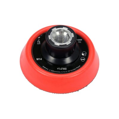 Disc de lustruit cu velcro 75mm m14 Yato YT-47860 foto