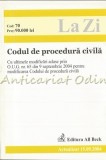 Cumpara ieftin Codul De Procedura Civila - Actualizat Septembrie 2004