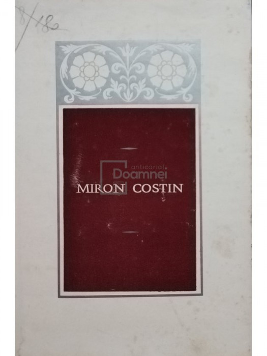 Miron Costin - Opere alese (editia 1967)