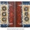 Set 2 tablouri pictate manual, Cercuri magice, 100x60cm in relief efect 3D, gata de agatat pe perete