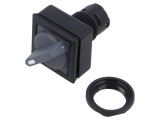 Comutator rotativ SCHLEGEL QUARTRON-JUWEL&reg; 24x24mm fără IP65