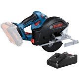 Bosch GKM 18V-50 + GAL 18V-40 - Fierastrau circular fara acumulatori Li-Ion 18 V - Ah 136x20 mm + Incarcator acumulatori