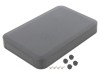 Carcasă ABS Gri &Icirc;nchis 125x190x25mm PF13-3-19D