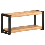 Cumpara ieftin Comoda TV, 90x30x40 cm, lemn masiv de acacia