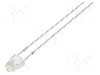 Dioda LED, 3mm, albastru, 500mcd, 20mA, 2,9V, OPTOSUPPLY - OSB5SA3VA1A