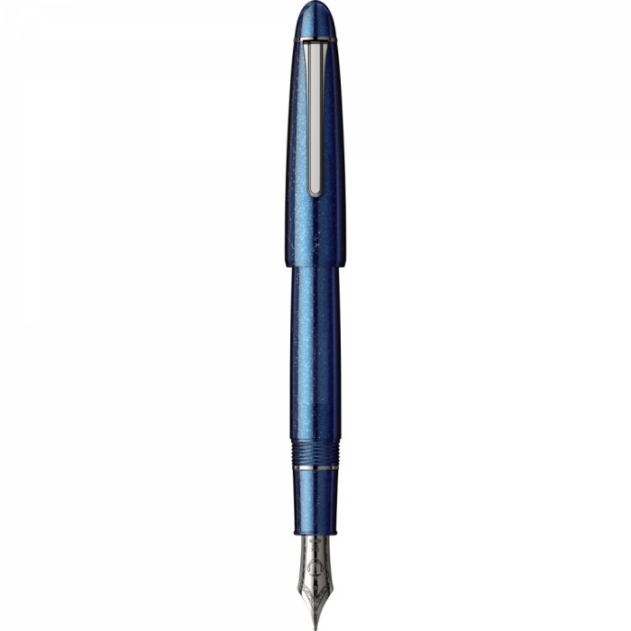 Stilou Sailor Ringless Galaxy Blue penita aur 21k