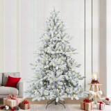 VidaXL Brad de Crăciun artificial cu ramuri articulare 240 cm PVC 3397740