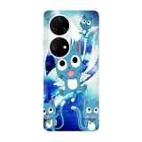 Husa compatibila cu Huawei Nova Y70 model Happy Fairy Tail, Silicon, TPU, Viceversa, Transparent, Carcasa