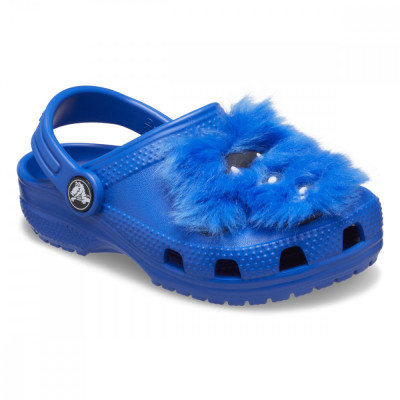 Saboti Crocs Classic Toddler I AM Monster Clog Albastru - Blue Bolt foto
