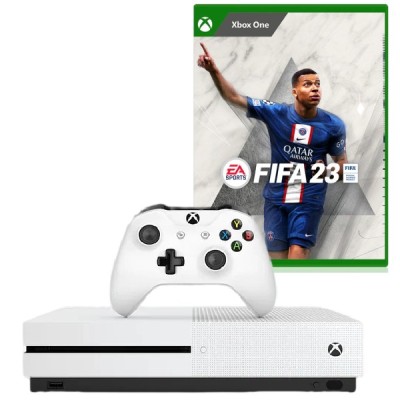 Consola MICROSOFT Xbox One S 500gb Second-Hand, ALB + Controller + Joc FIFA 23 foto