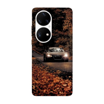 Husa compatibila cu Huawei P40 Pro model Audi in Autumn road, Silicon, TPU, Viceversa foto