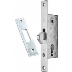 Broasca usa pentru porti culisante, pentru profile 60x30 mm, spatiere 72 mm, galvanizat