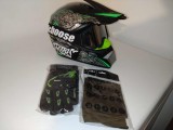 Cumpara ieftin Casca moto/enduro/atv +Ochelari+Manusi+Cagula