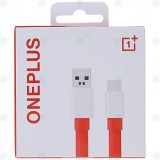 &Icirc;ncărcător OnePlus Warp SUPERVOOC C201A USB tip C 1 metru roșu 5461100018