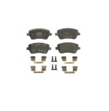 Placute frana Renault Zoe, Modus, Megane, Logan, Kangoo, Clio, Captur, Nissan Note, Micra, Dacia Logan, Lodgy, Duster, Dokker, TRW