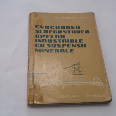 Evacuarea si decantarea apelor industriale cu suspensii minerale Voiculescu