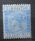 CV2 COLONII BRITANICE REGINA VICTORIA GIBRALTAR