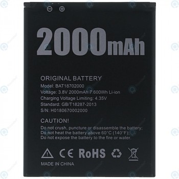 Baterie Doogee X50 BAT18702000 2000mAh foto