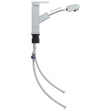 Robinet chiuveta baie retractabil, finisaj cromat, 157x172 mm
