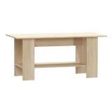 Masuta de cafea din mdf maro stejar sonoma TEYO 120x59x55 cm