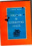 Folclor si literatura culta, A.Gh. Olteanu