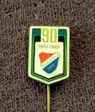 Insigna fotbal - BANIK OSTRAVA (CEHIA) Aniversare 90 ani 1891/1981