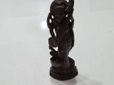 Statueta vintage Krishna cantand la chitara