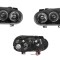 Set faruri tuning VW GOLF 4 (1J) (Hatchback + Combi + CABRIOLET), 08.1997-09.2006, Taiwan, partea stanga+dreapta, cu lumina parcare fibra optica;tip