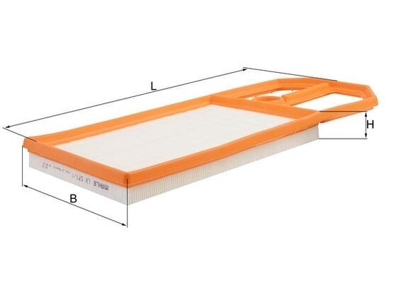 MAHLE LX 571/1 Filtru aer