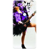 Husa silicon pentru Xiaomi Mi Mix 2, Rock Music Girl