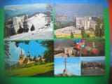 HOPCT LOT 3235 - IP- - 4 CARTI POSTALE-SINAIA-JUD PRAHOVA-CIRCULATE, Circulata, Printata