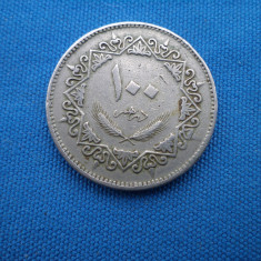 100 DIRHAMS 1975 / LIBIA