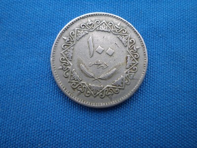 100 DIRHAMS 1975 / LIBIA foto