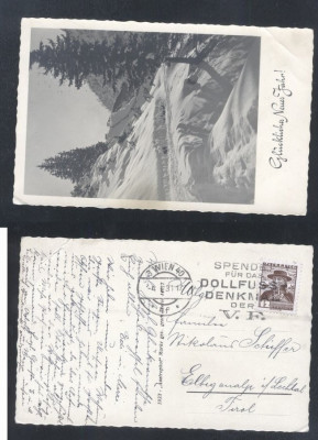 Austria 1933 Old postcard Postal stationery Vienna to Tirol DB.032 foto