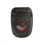 Boxa Portabila elSales, ELS-ZQS-1308, cu Bluetooth, USB, Lumini LED