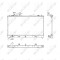 NRF 53752 Radiator, racire motor